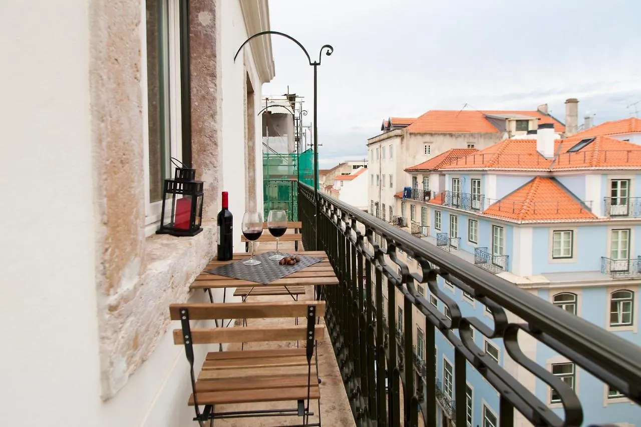 Baxia-Chiado Apartment With Incredible View Lisboa 0*,  Portugália